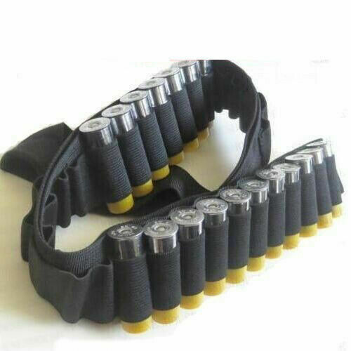 50 Round Shell Shotgun Bandolier Ammo Belt Holder Hunting 12/20GA Gauge Tactical - Bild 5 von 5