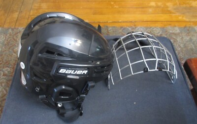 Bauer IMS 5.0 S Ice Hockey Helmet Size Small Black Strap 2018 Valid 12/2025