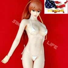 1/6 sexy white bikini swimming wear woman clothing for phicen hot toys ❶USA❶