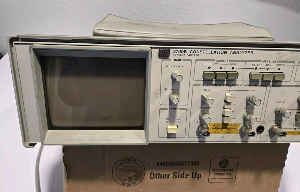 Analizador de constelación HP 3709B. Para piezas.  Foto 2 de 3