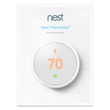 Sealed! Google, T4001ES, Nest Thermostat E Smart Thermostat White B