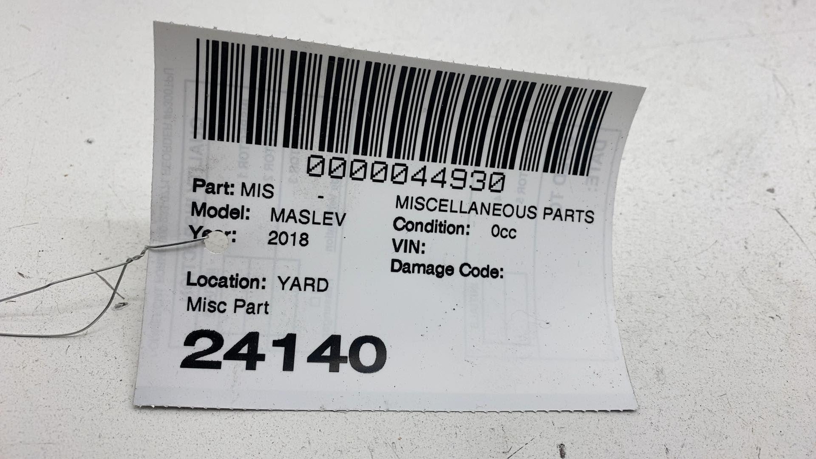 ⭕ 2017-2024 Maserati Levante SRS Safety Restrain Control Module Unit 670103795