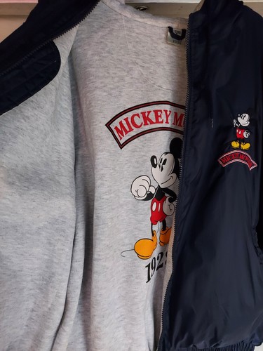 The Disney Store Mickey Mouse Bomberjacke mit Kapuze mittelblau bestickt - Bild 5 von 13