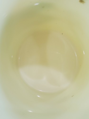 Heisey Yellow Custard Glass Tumbler Dear Mother 1912 Hand Painted - Picture 6 of 10