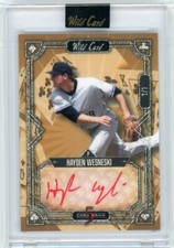 Hayden Wesneski 2023 Wild Card 5 Card Draw Auto 1/1