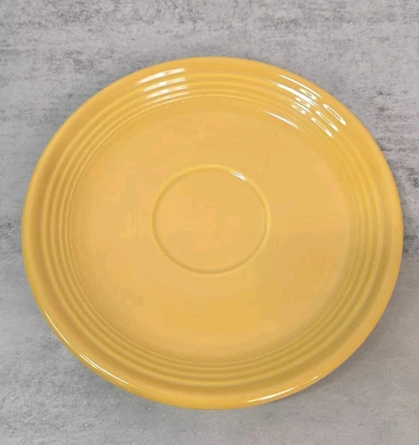 Fiestaware Yellow Marigold Saucer 5 7/8"  Dish Plate Collectible Collect
