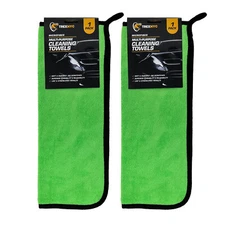 TrexNYC Microfiber Cleaning Towels, Soft & Durable Cleaning Towel, 3 CT, 2 Packs