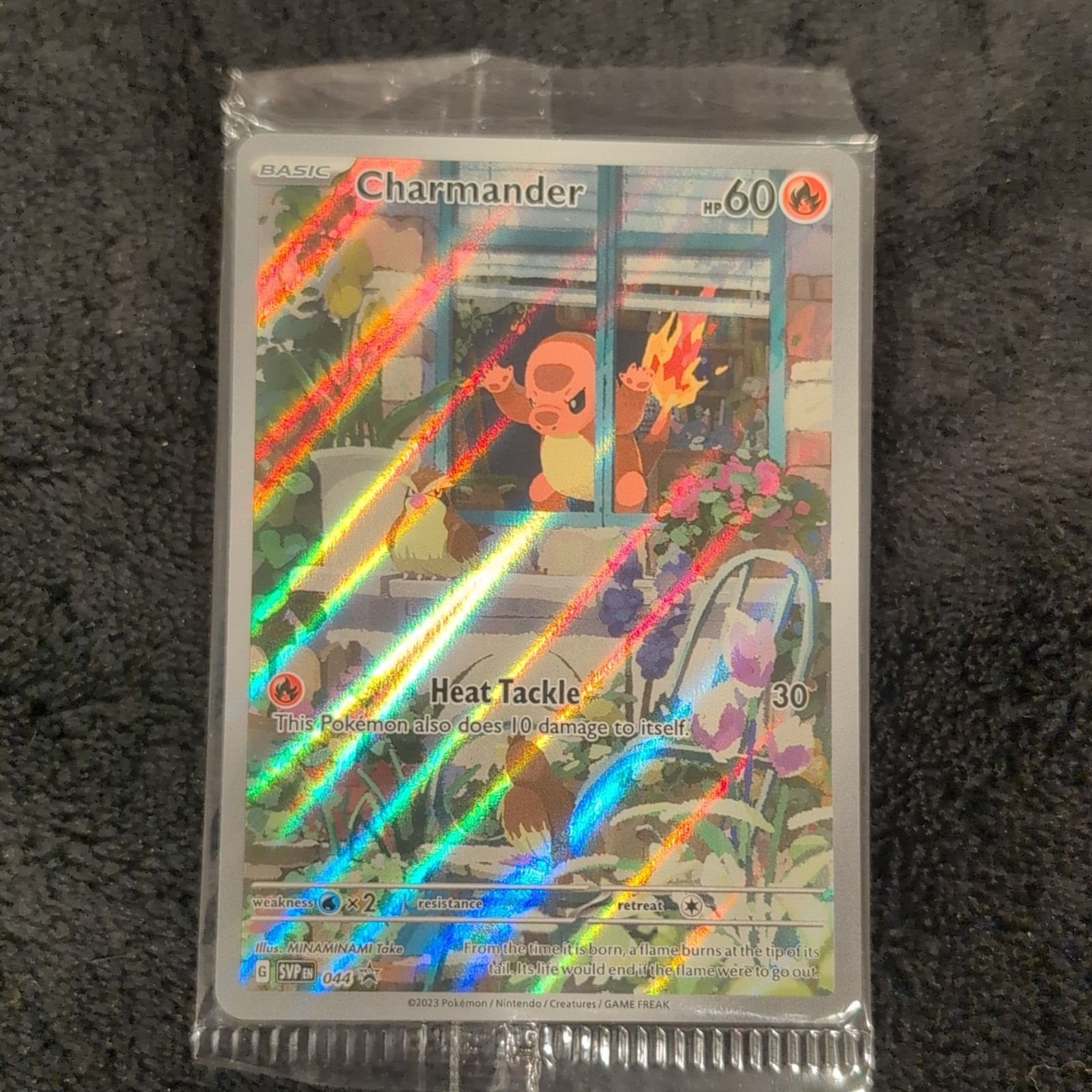Charmander Scarlet & Violet Promo 044 SVP Promo Holo English 2023 60 HP
