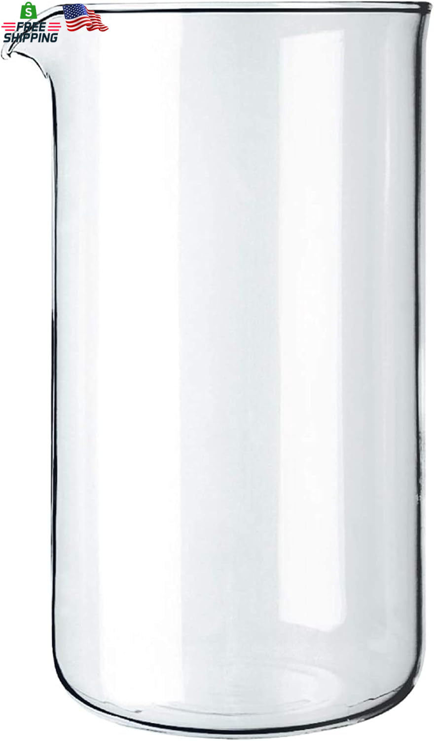 Bodum 34Oz Spare Carafe for French Press, High-Heat Borosilicate Glass