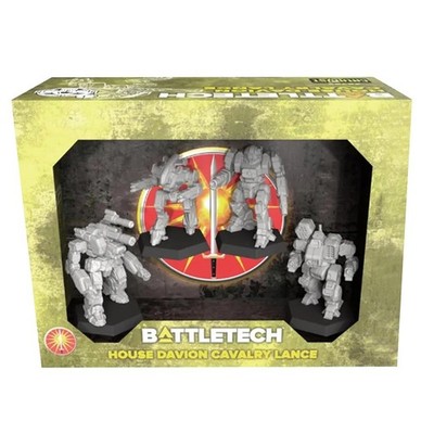 BattleTech | Miniatures | House Davion Cavalry Lance Force Pack | Expansion |