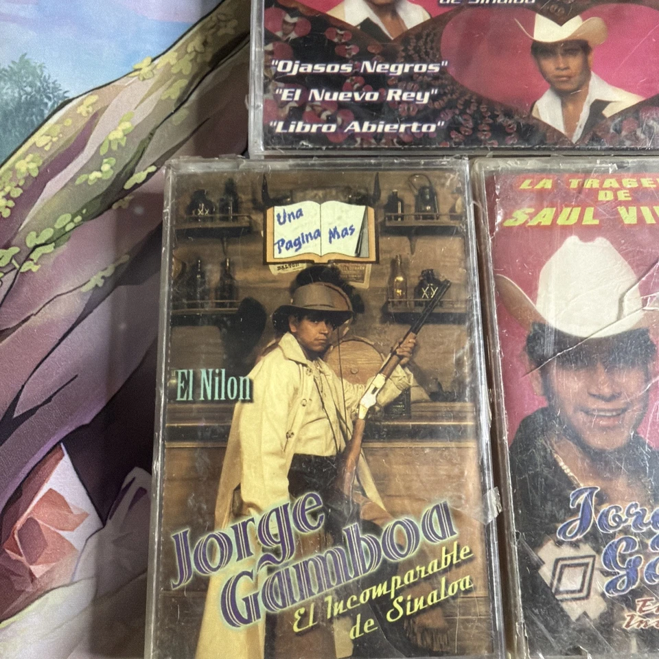 JORGE GAMBOA El Incomparable De Sinaloa   -  New New Cassette Lot - Image 2 of 4