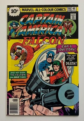 Captain America #198 (Marvel 1976) VF Bronze age issue.