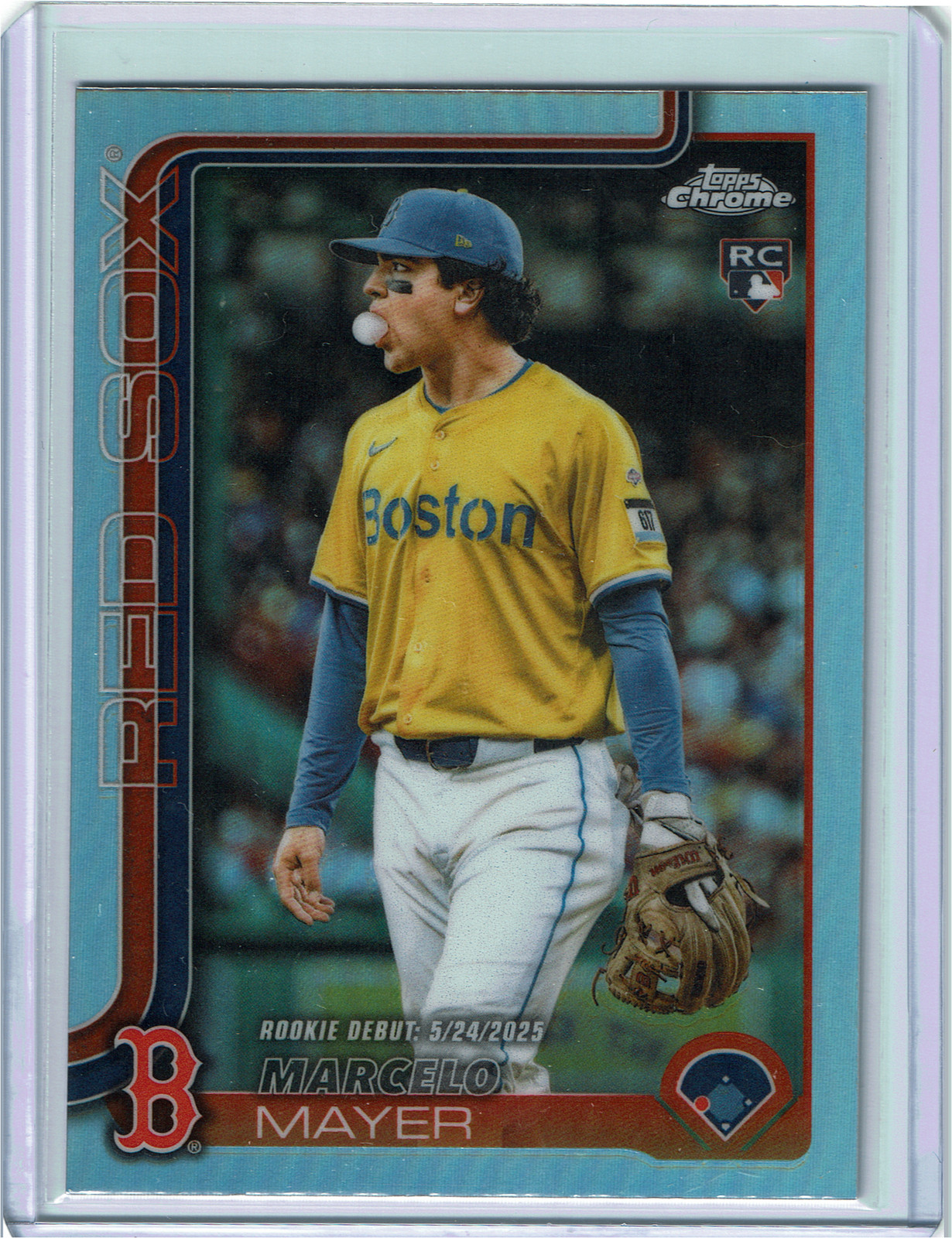 2025 Topps Chrome Update - Marcelo Mayer #USC117 Refractor (RC)