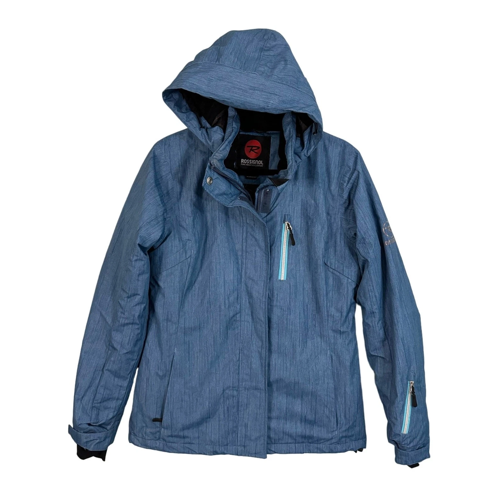 Rossignol Jacket Men M Blue Thinsulate Insulated Gorpcore Mountain Hiking Oudoor