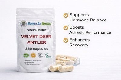 VELVET DEER ANTLER Extract, IGF-1 Maximum Strength BULK 360 capsules no fillers!
