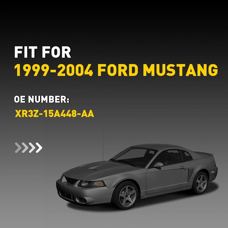 For 1999-2004 Ford Mustang LED Side Marker Light XR3Z-15A448-AA Clear Lens White - Image 4 of 4