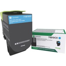 Lexmark Original Toner Cartridge - Cyan 71B10C0 