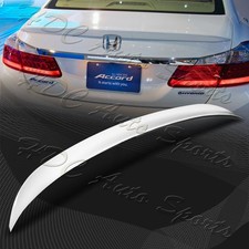For 2013-2017 Honda Accord Sedan W-power Pearl White Duckbill Rear Trunk Spoiler