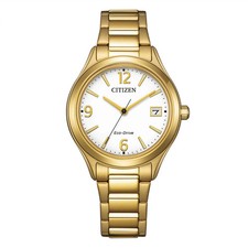 Orologio Citizen Lady Donna Eco-Drive Gold Bianco _FE6122-64A