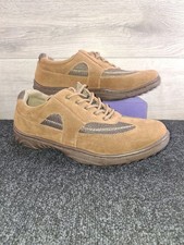 Men's Size UK 10. Cotton Traders Casual Shoes. Lace Up.  Brand New. Tan. 