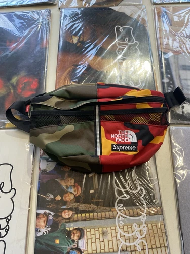 Sac taille fendue Supreme X North Face « CAMO »