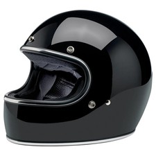 BILTWELL GRINGO ECE HELMET GLOSS BLACK - MEDIUM