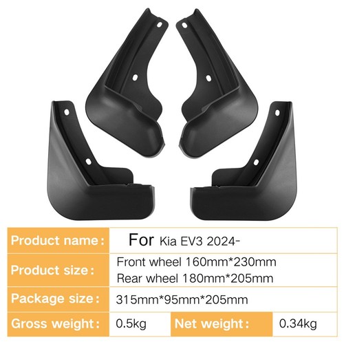 Car Mudguard ABS Mudguard Good Material Non-deformed Design Reliable Performance - Picture 5 of 11