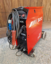 BOC / KEMPPI MIG 250C Welder 240v With Torch & Earth Clamp