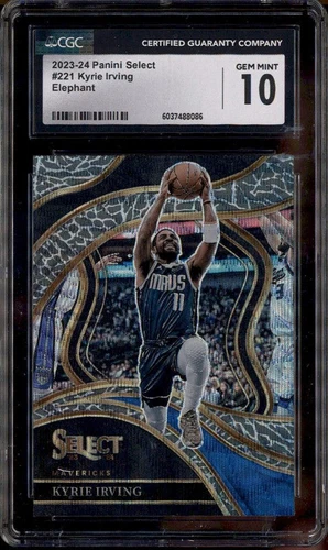 2023-24 Panini Select Elephant #221 Kyrie Irving CGC 10