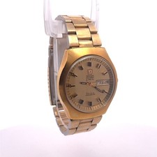 Omega Geneve Electronic F300 Hz Chronometer Tuning Fork Gold Plated Watch 40mm