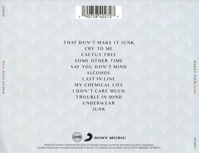 HAILEY TUCK - JUNK NEUE CD