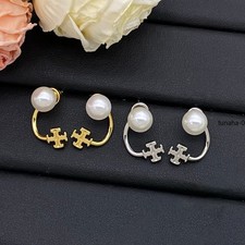 2026 Tory Burch Pearl Finish Earrings  TB Series