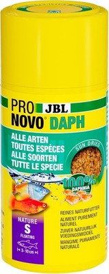JBL PRONOVO DAPH Wasserflöhe Flockenfutter Zierfische 3-10 cm Gr. S 100 ml