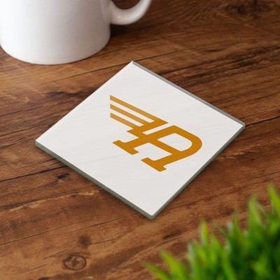 Austin Cars Glasuntersetzer Set - Flying A Logo British Car Geschenk LIZENZPRODUKT