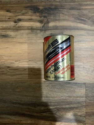 Ford Motorcraft Empty Quart Oil Can