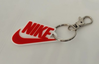 Buy 1 Get 1 Free Nike Logo Keychain 3D Printed (Red&White)