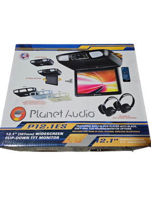Planet Audio P11.2ES Car Roof-Mount Monitor & DVD Player   11.2 Inch LCD USB, SD