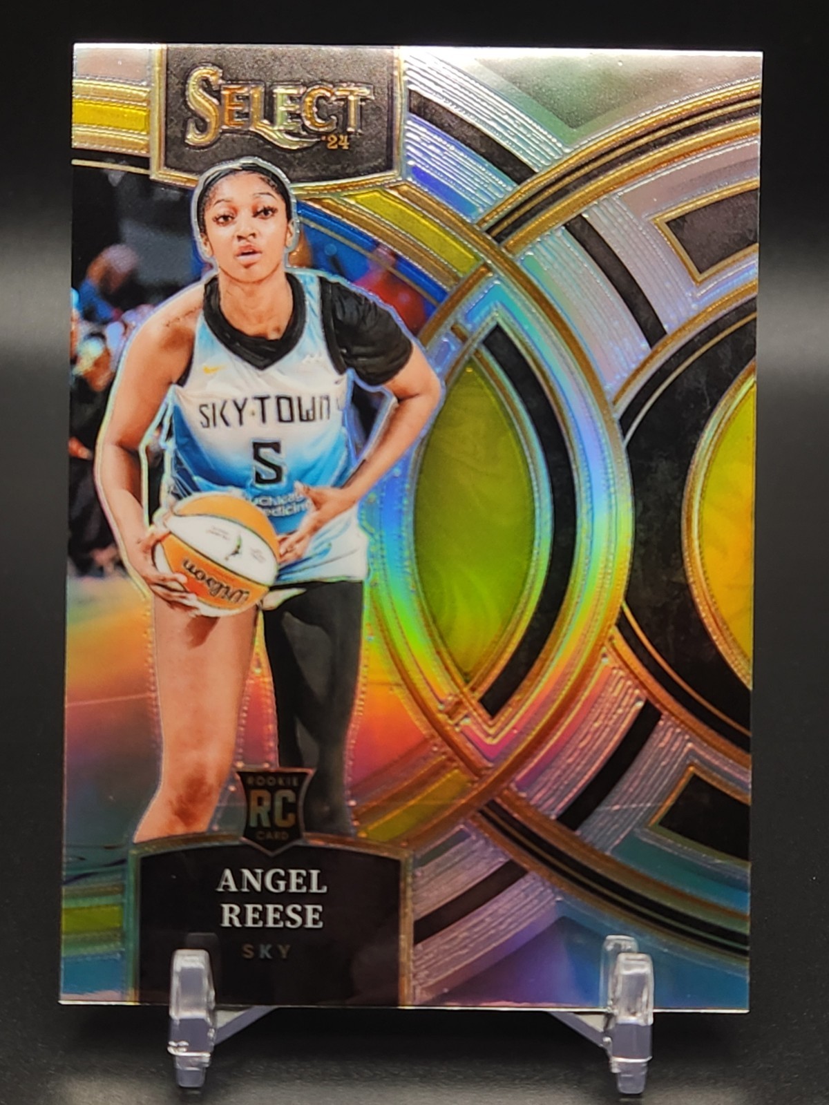 2024 Select WNBA ANGEL REESE Rookie RC Premier Level Silver Prizm #147 Sky 🔥💥