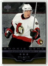 2005-06 Upper Deck Rookie Update #265 Christoph Schubert 2005-06 Black Diamond