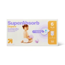 Disposable Diapers Economy Pack - Size 6 - 144ct - up &