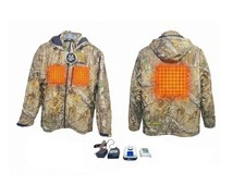 New HART 20 Volt Heated Jacket /Coat Kit Realtree Xtra Camo Size: Extra Large/XL