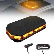 US STOCK 102 LEDs Roof Top Strobe Light Bar Hazard Warning Emergency light