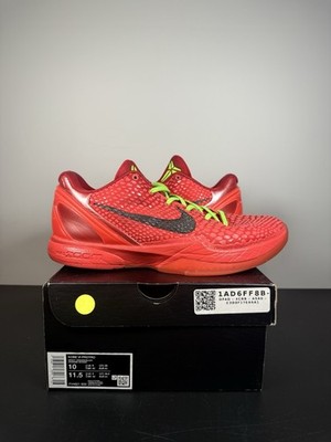 Kobe 6 Protro Reverse Grinch Sneakers Size 10