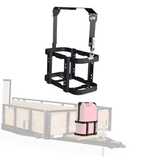  5 Gallon Gas Can Rack Holder Mount Fit for Water Container and 20L - Lockable 