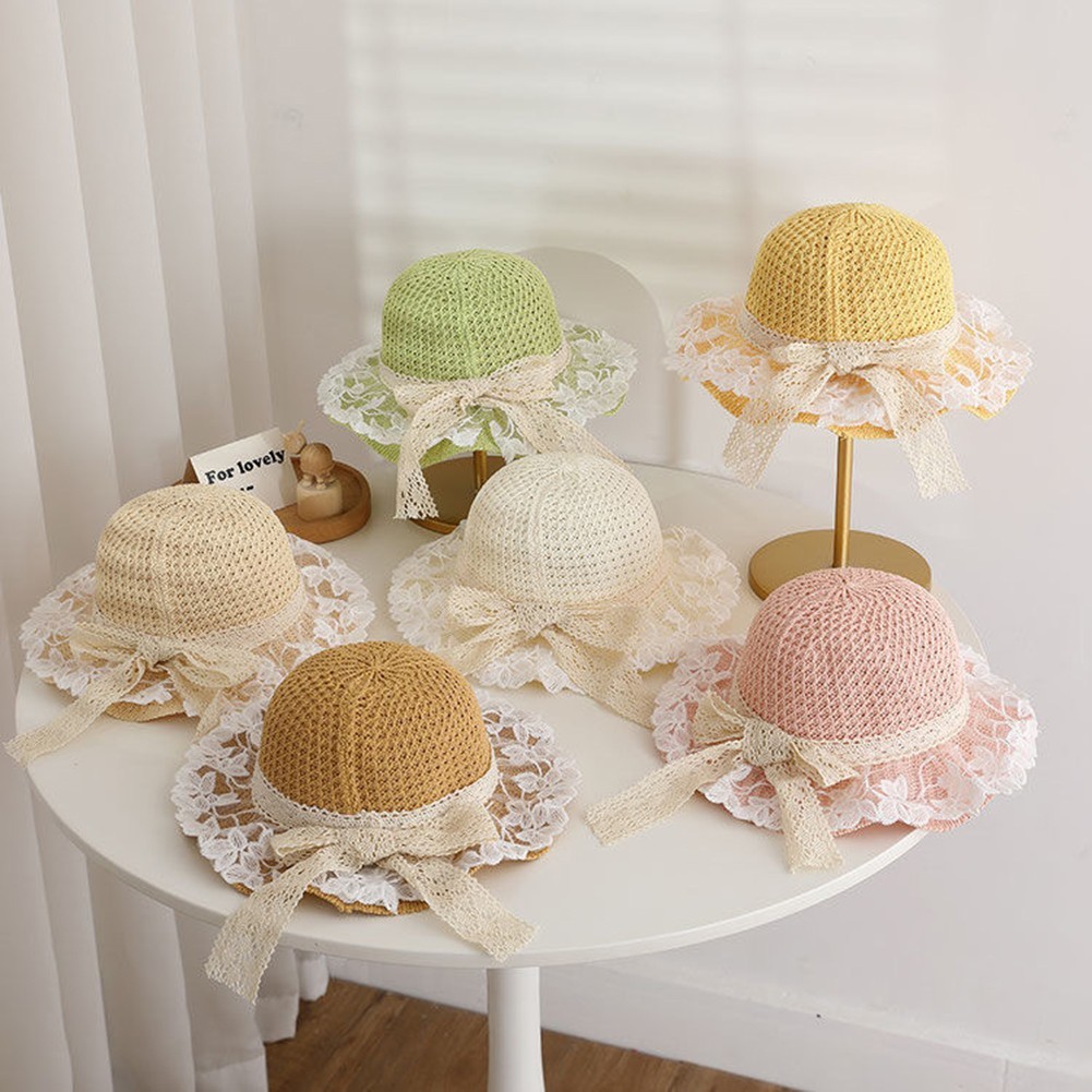 APL Cappello Estivo Regolabile per Bambina Accessorio Elegante per Spiaggia e Libero