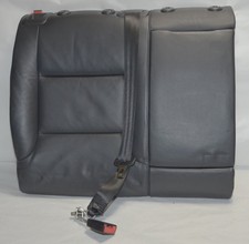 Sitz Audi A3 8PA Sportback Rückenlehne Sitzbezug Rückbank Schwarz Leder Original