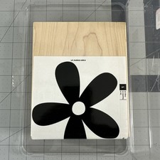 Stampin' Up Large Wood Rubber Stamp "Big Blossom", Flower, Card Making