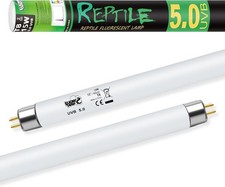 LUCKY HERP T8 15W UVB 5.0 Reptile Light, 18inch UVA UVB Reptile Light Bulb 2 Pac
