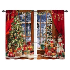 Worltoldb Christmas Night Kitchen 28"W x 36"L Pack of 1 ,