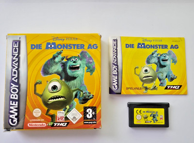 Die Monster AG - Nintendo - Game Boy Advance - CiB - OVP